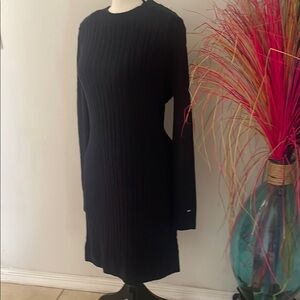 Tommy Hilfiger Blue High Low Sweater Dress
Size M